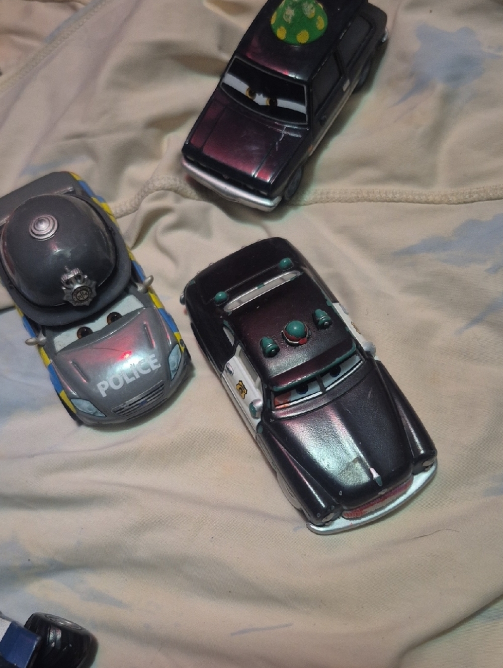 Black Toy Police Car - Kids Vehicles